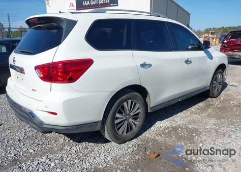 2018 Nissan Pathfinder Sv из США, поврежденный, VIN 5N1DR2MN3JC628641